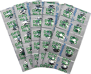 DPD高濃度残留塩素測定用錠剤試薬No.3