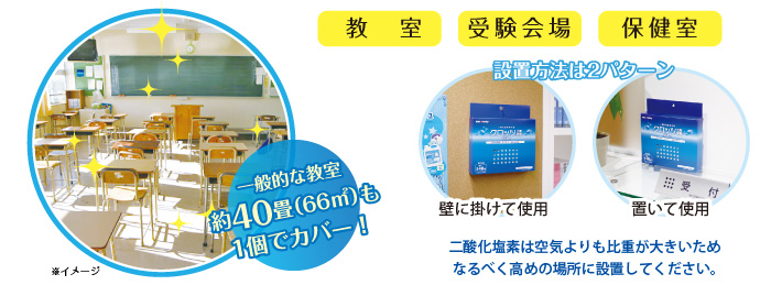 二酸化塩素発生剤クロッツ