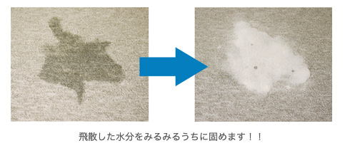 スピードフリーズ使用前、使用後