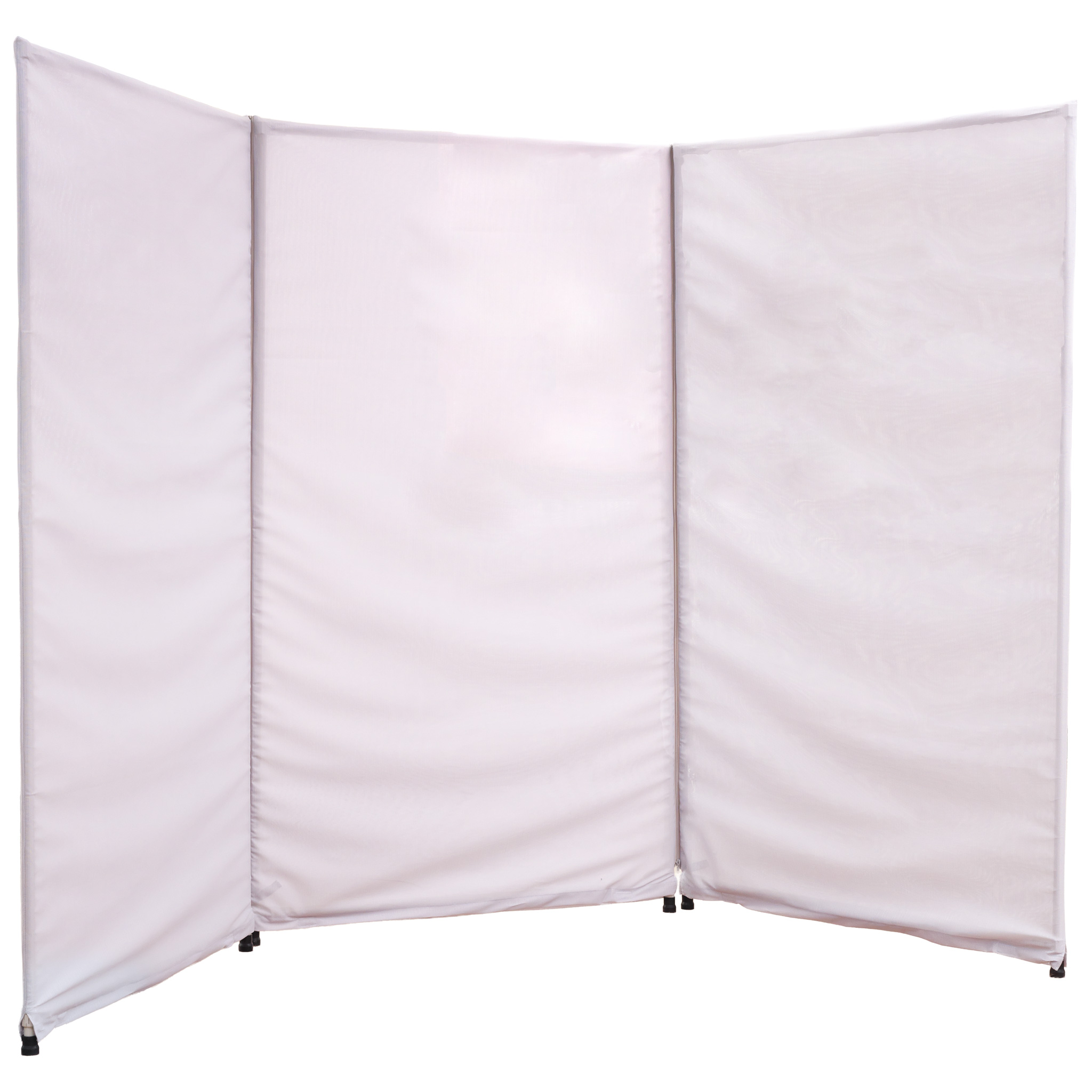 ちょっと透ける　ジッパーテーション 