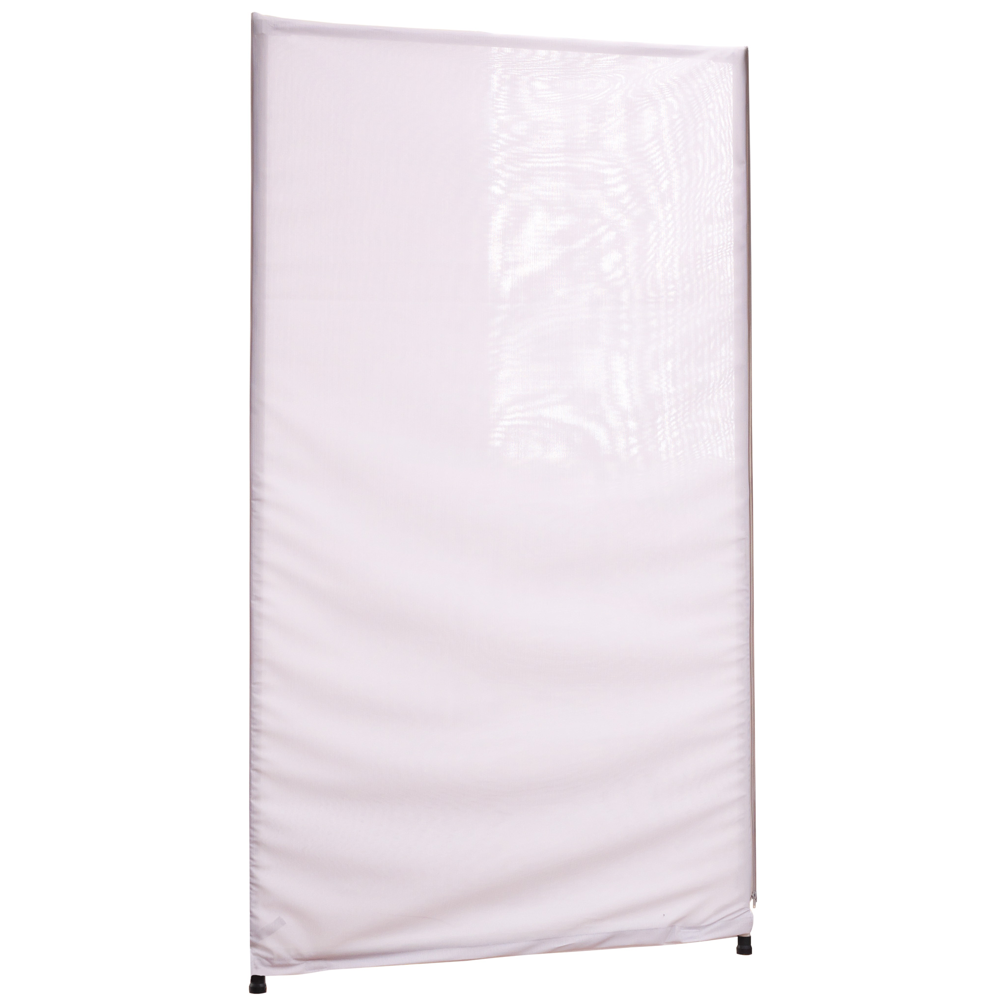 ちょっと透ける　ジッパーテーション 