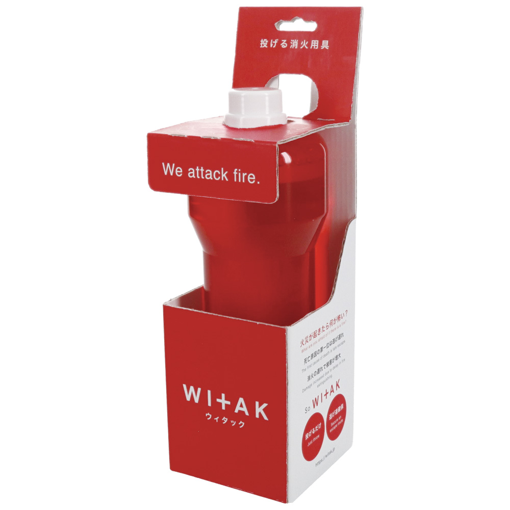 初期消火剤 WI+AK（ウィタック） ボトルタイプ1