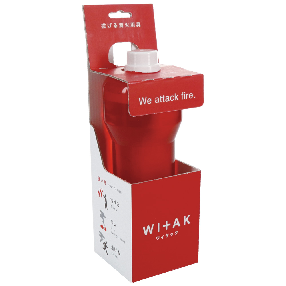 初期消火剤 WI+AK（ウィタック） ボトルタイプ1