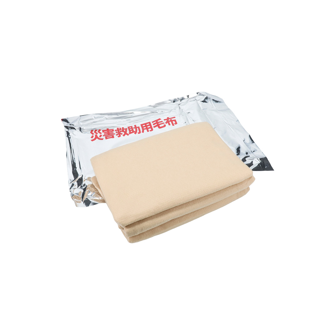 災害備蓄用フリース毛布 10枚