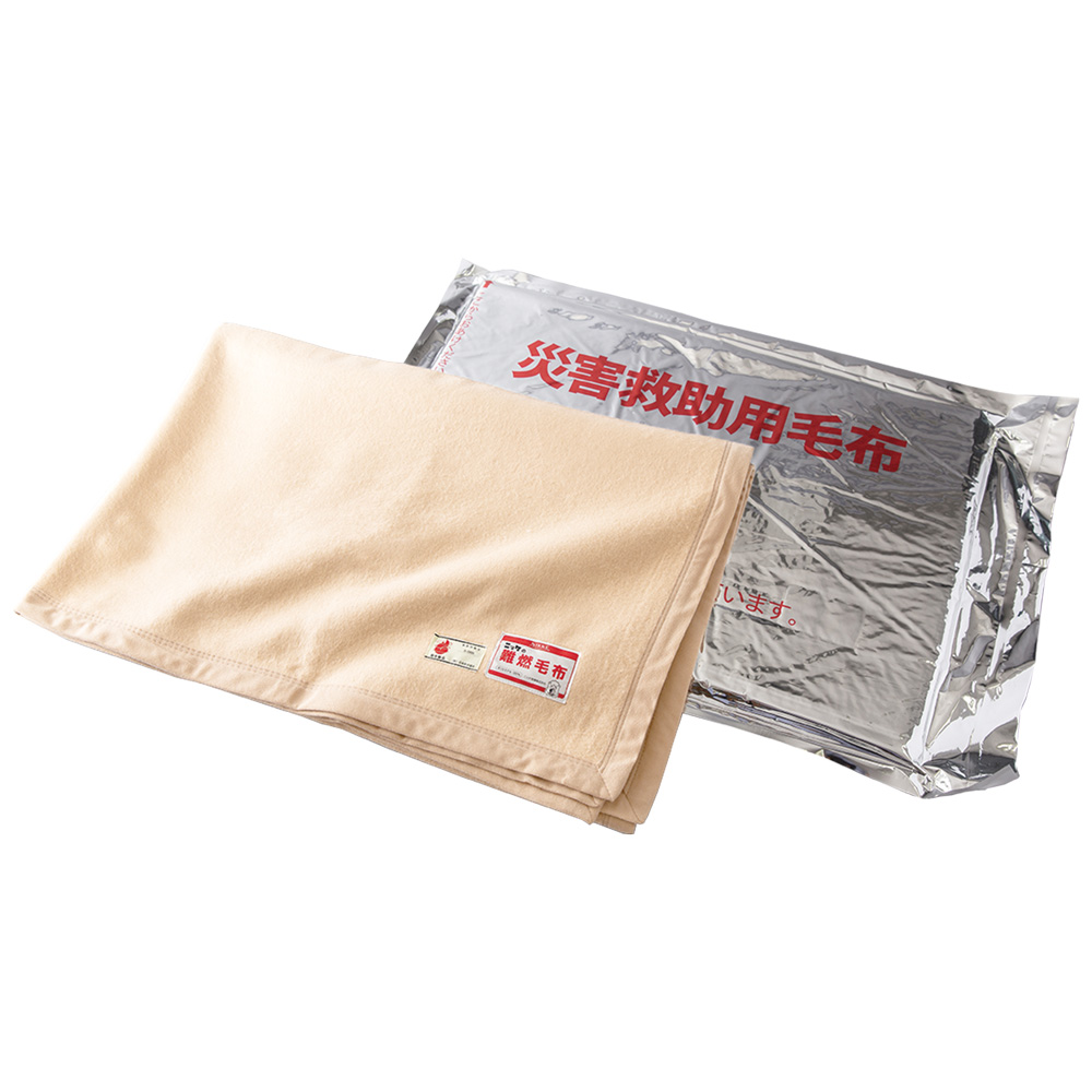 災害備蓄用フリース毛布 10枚