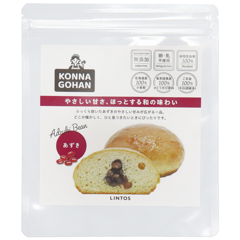 KONNA GOHAN パン　あずき 単品